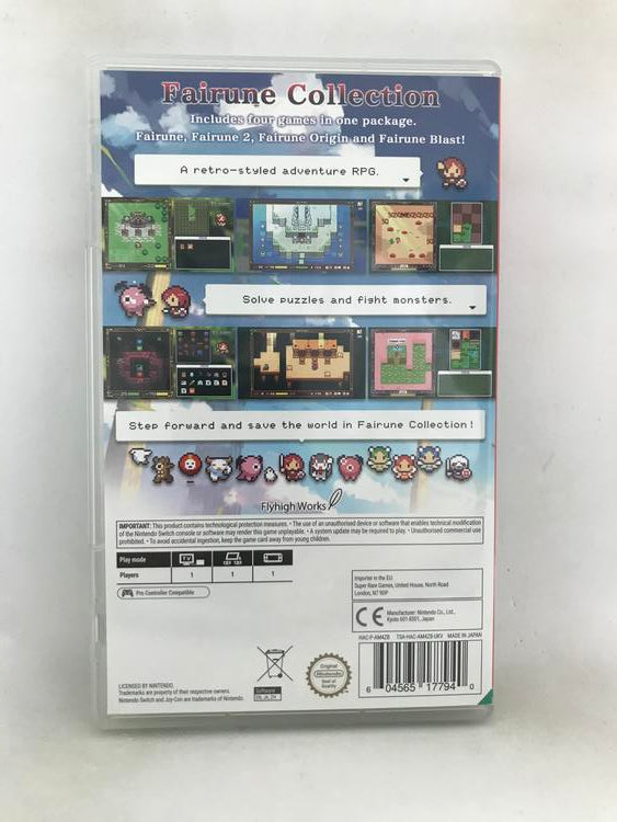 FAIRUNE COLLECTION (SUPER RARE GAMES) (usagé)