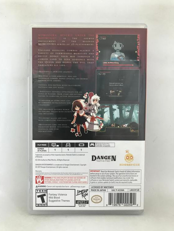 MOMODORA REVERIE UNDER THE MOONLIGHT (LIMITED RUN GAMES)