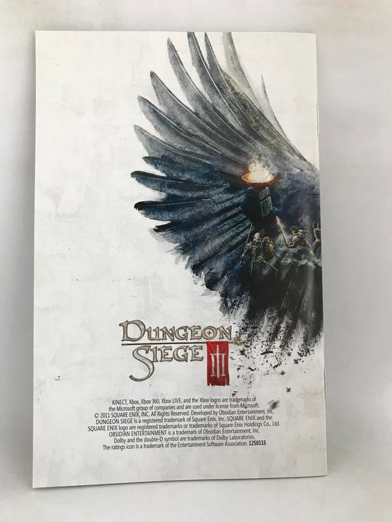 DUNGEON SIEGE III (COMPLETE IN BOX)