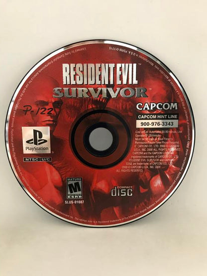 RESIDENT EVIL SURVIVOR (CD ONLY) (usagé)