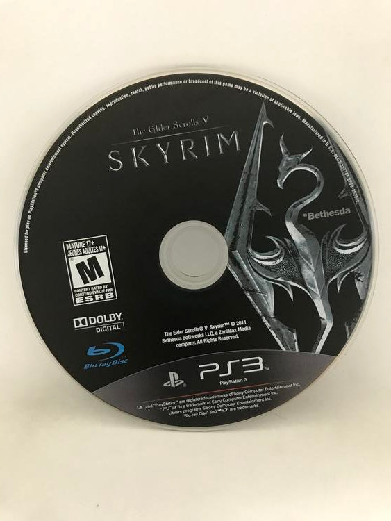 THE ELDER SCROLLS V SKYRIM ENGLISH (CD ONLY) (usagé)