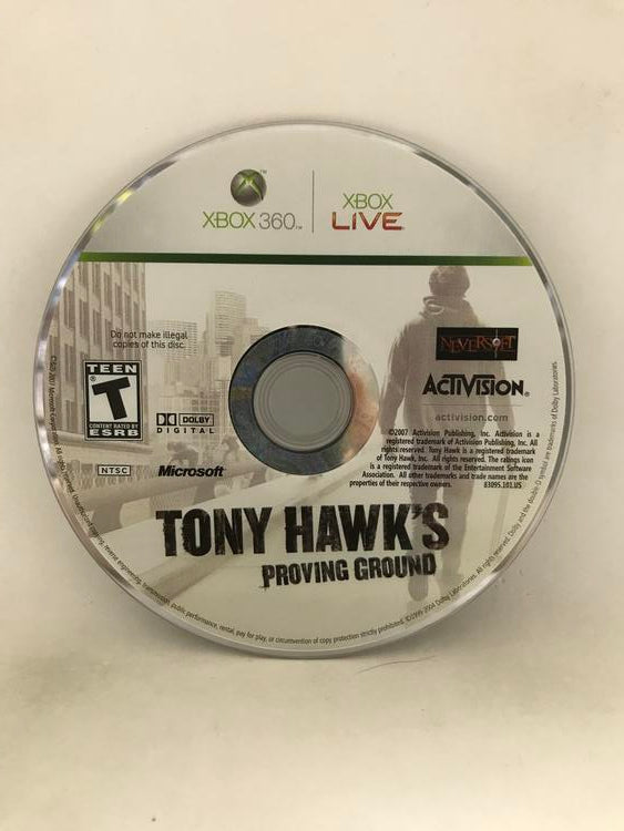 TONY HAWK'S PROVING GROUND (CD ONLY)