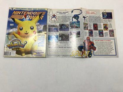 NINTENDO POWER GAMER MAGAZINE VOLUME 138 WITH POSTER - HEY YOU PIKACHU