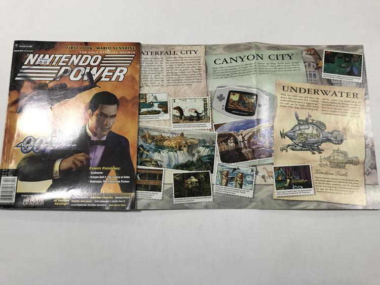 NINTENDO POWER GAMER MAGAZINE VOLUME 155 WITH POSTER - 007 AGENT UNDER FIRE