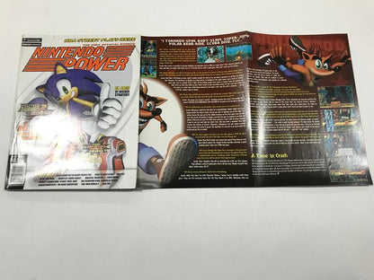 NINTENDO POWER GAMER MAGAZINE VOLUME 154 WITH POSTER - SONIC ADVENTURE 2 BATTLE
