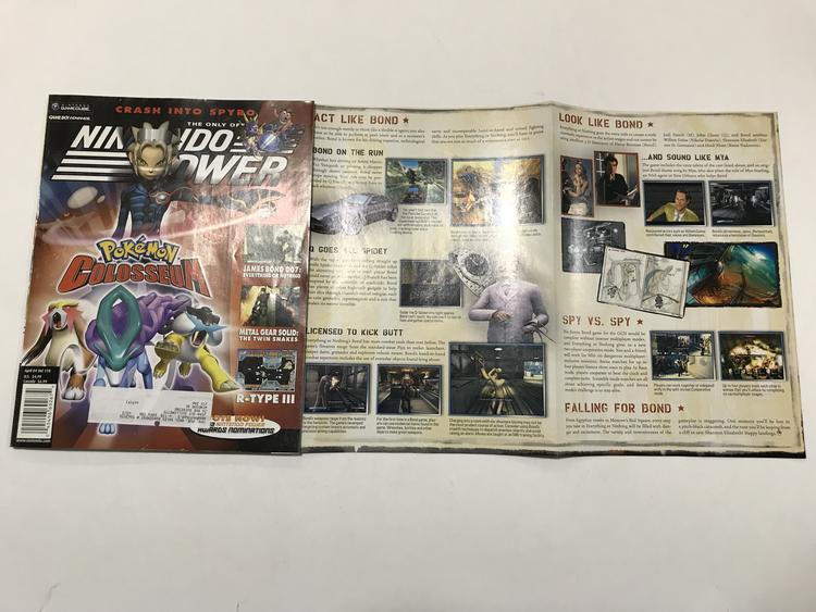 NINTENDO POWER GAMER MAGAZINE VOLUME 178 WITH POSTER - POKEMON COLOSSEUM