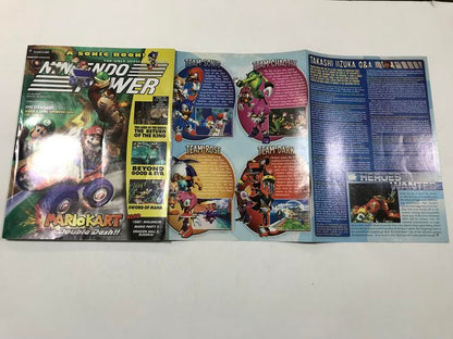 NINTENDO POWER GAMER MAGAZINE VOLUME 175 WITH POSTER - MARIO KART DOUBLE DASH!!