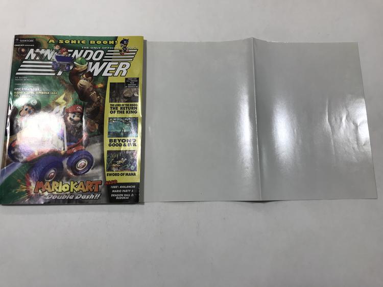 NINTENDO POWER GAMER MAGAZINE VOLUME 175 WITH POSTER - MARIO KART DOUBLE DASH!!