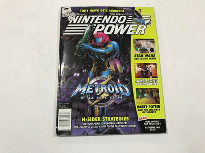 NINTENDO POWER GAMER MAGAZINE VOLUME 163 NO POSTER - METROID FUSION