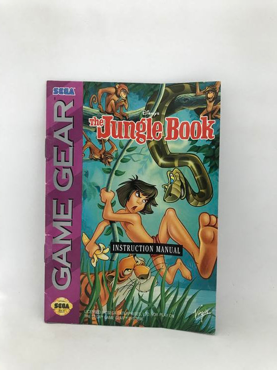 SGG THE JUNGLE BOOK INSTRUCTION BOOKLET ENGLISH