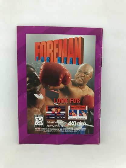 SGG BATMAN FOREVER INSTRUCTION BOOKLET ENGLISH