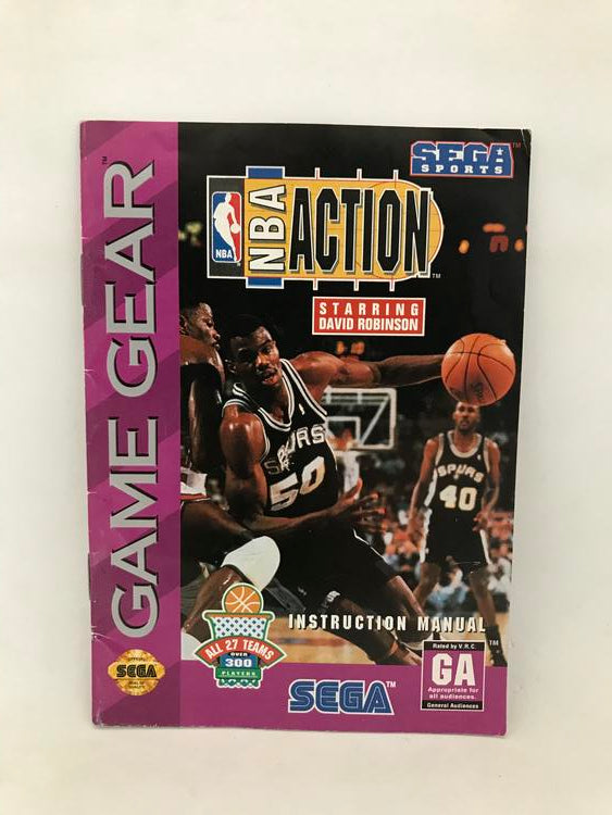 SGG NBA ACTION INSTRUCTION BOOKLET ENGLISH