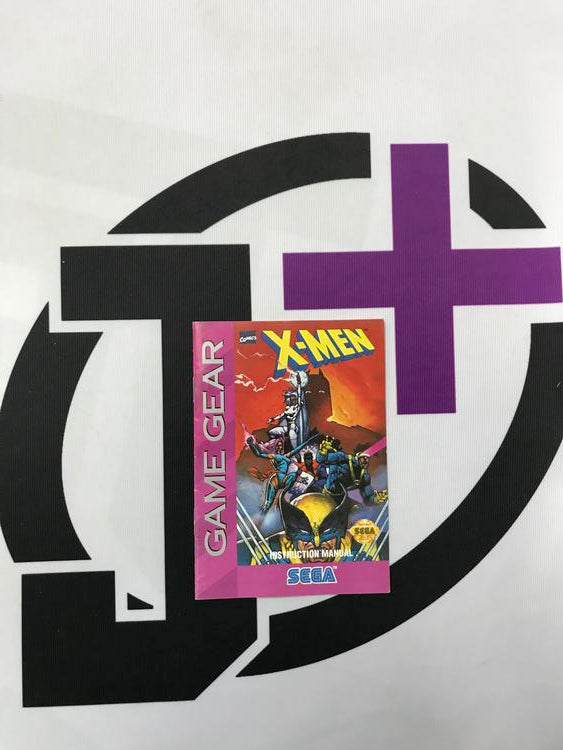 SGG X-MEN INSTRUCTION BOOKLET ENGLISH