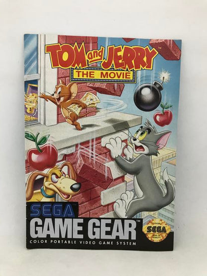 SGG TOM AND JERRY THE MOVIE INSTRUCTION BOOKLET ENGLISH
