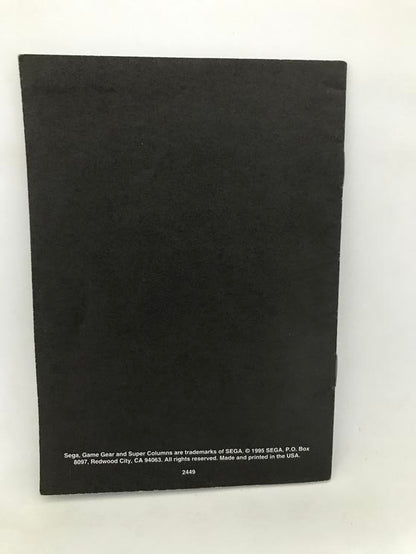 SGG SUPER COLUMNS INSTRUCTION BOOKLET ENGLISH