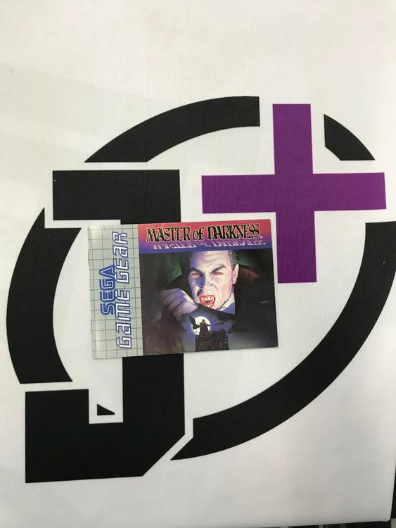 SGG VAMPIRE MASTER OF DARKNESS INSTRUCTION BOOKLET ENGLISH