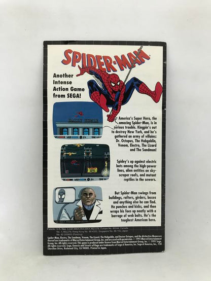 GEN STREETS OF RAGE INSTRUCTION BOOKLET ENGLISH