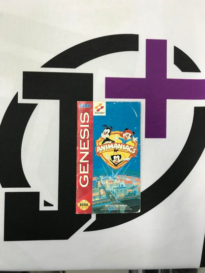 GEN ANIMANIACS INSTRUCTION BOOKLET ENGLISH (usagé)