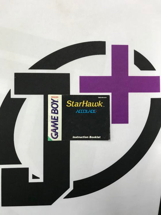 GB STARHAWK INSTRUCTION BOOKLET ENGLISH (usagé)