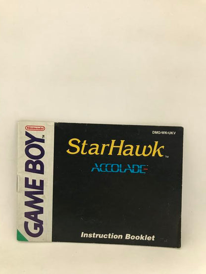 GB STARHAWK INSTRUCTION BOOKLET ENGLISH (usagé)