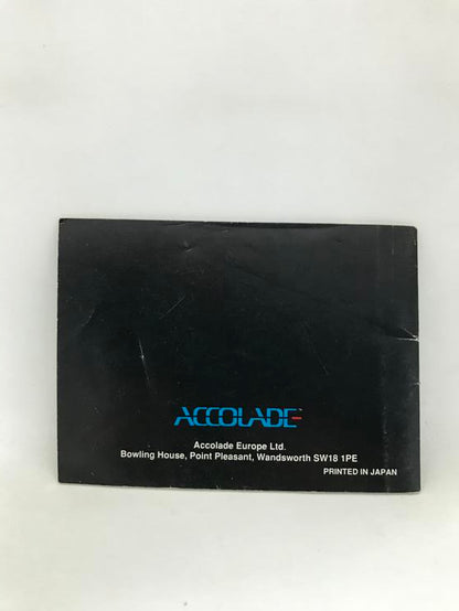 GB STARHAWK INSTRUCTION BOOKLET ENGLISH (usagé)