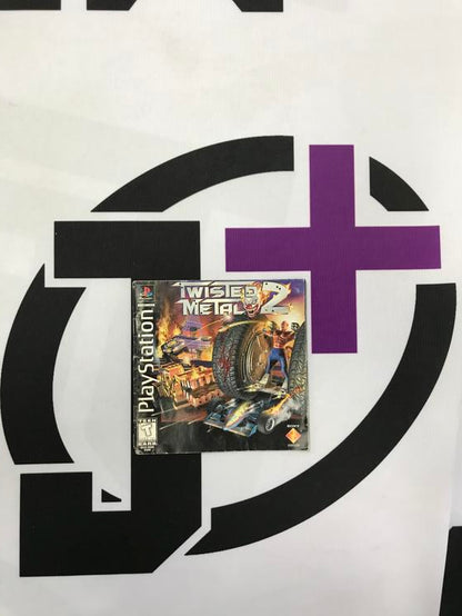 PS1 TWISTED METAL 2 INSTRUCTION BOOKLET ENGLISH (usagé)