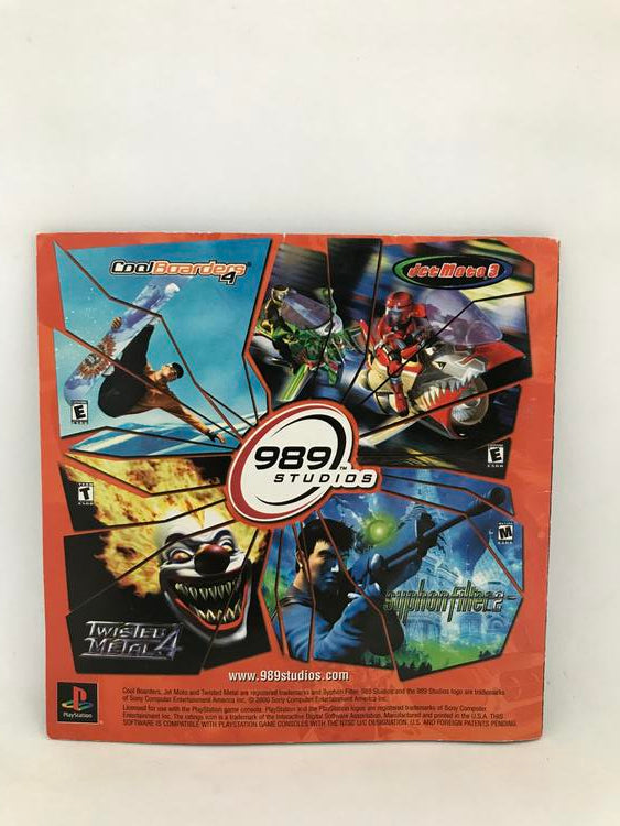 PS1 SYPHON FILTER 2 INSTRUCTION BOOKLET ENGLISH (usagé)