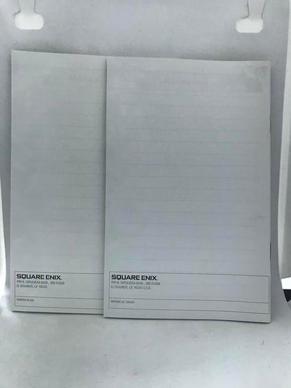 WII FINAL FANTASY CRYSTAL CHRONICLES ECHOES OF TIME INSTRUCTION BOOKLET BILINGUAL