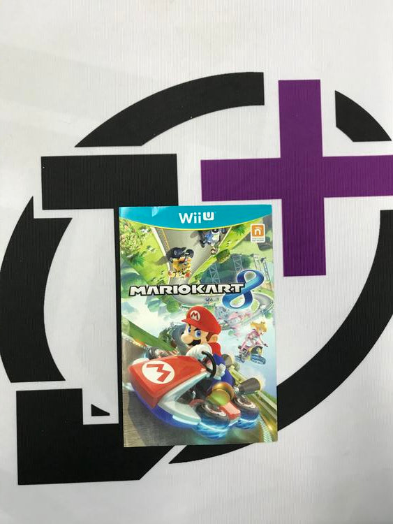 WIIU MARIO KART 8 INSTRUCTION BOOKLET ENGLISH