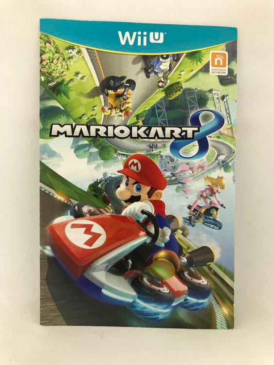 WIIU MARIO KART 8 INSTRUCTION BOOKLET ENGLISH (usagé)