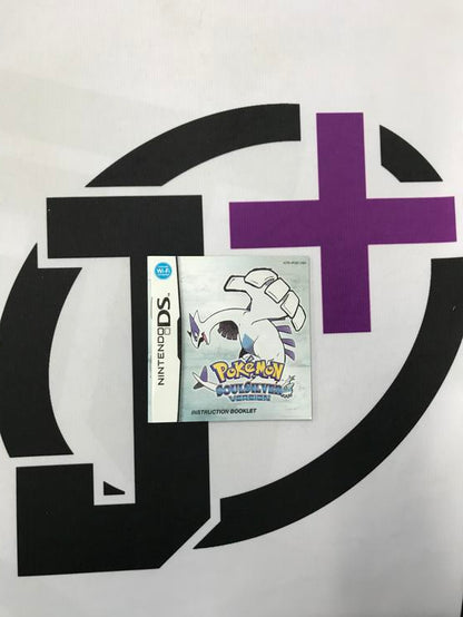NDS POKEMON SOULSILVER INSTRUCTION BOOKLET ENGLISH (usagé)