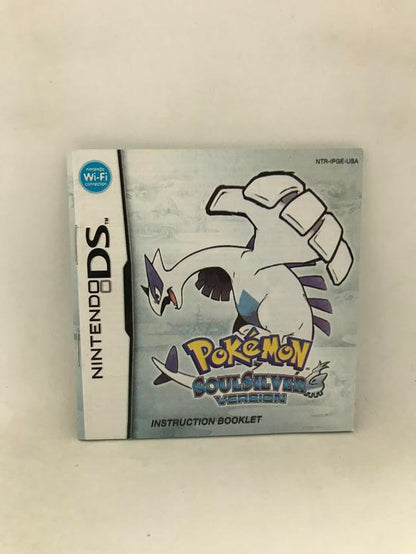 NDS POKEMON SOULSILVER INSTRUCTION BOOKLET ENGLISH (usagé)