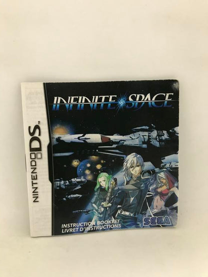 NDS INFINITE SPACE INSTRUCTION BOOKLET BILINGUAL