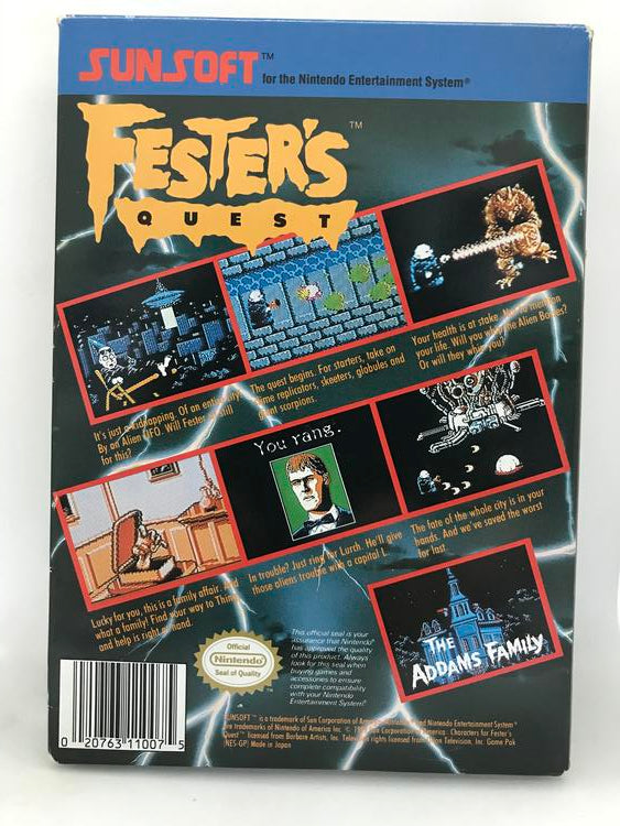 FESTER'S QUEST (WITH BOX)