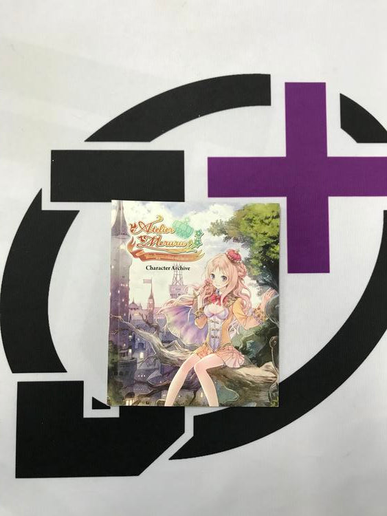 PS3 ATELIER MERURU THE APPRENTICE OF ARLAND CHARACTER ARCHIVE BOOKLET ENGLISH