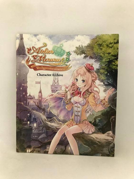PS3 ATELIER MERURU THE APPRENTICE OF ARLAND CHARACTER ARCHIVE BOOKLET ENGLISH