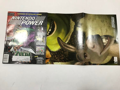 NINTENDO POWER GAMER MAGAZINE VOLUME 181 WITH POSTER - LEGEND OF ZELDA FOUR SWORDS ADVENTURES
