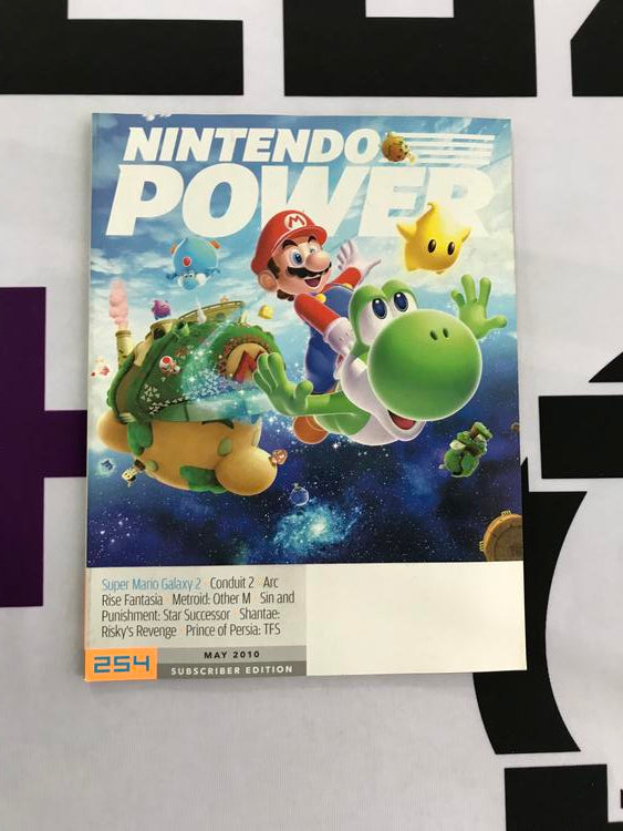 NINTENDO POWER GAMER MAGAZINE VOLUME 254 - SUPER MARIO GALAXY 2 (usagé)