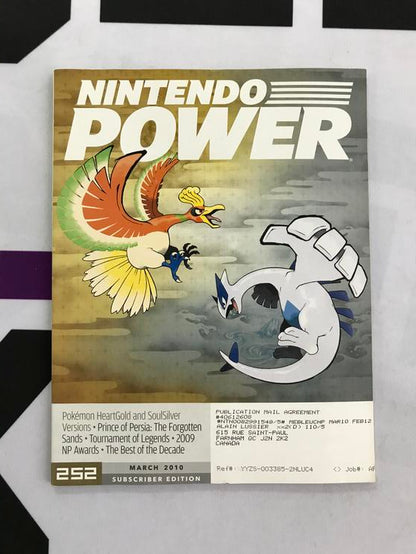 NINTENDO POWER GAMER MAGAZINE VOLUME 252 - POKEMON HEARTGOLD & SOULSILVER VERSIONS