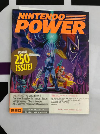 NINTENDO POWER GAMER MAGAZINE VOLUME 250 - 250TH ISSUE