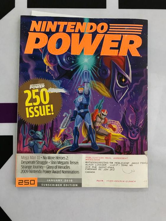 NINTENDO POWER GAMER MAGAZINE VOLUME 250 - 250TH ISSUE (usagé)