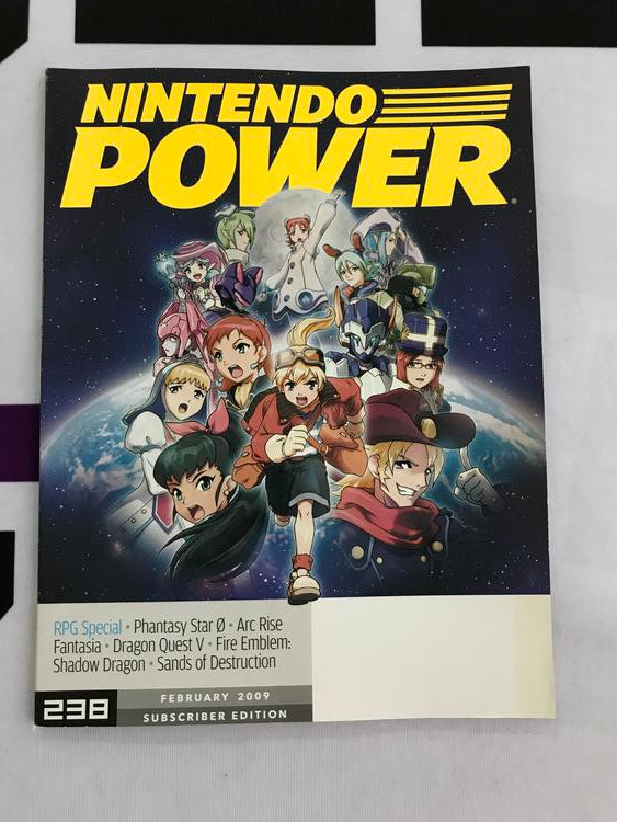 NINTENDO POWER GAMER MAGAZINE VOLUME 238 - PHANTASY STAR ZERO