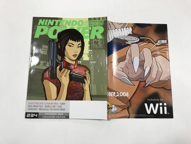 NINTENDO POWER GAMER MAGAZINE VOLUME 234 WITH POSTER - GRAND THEFT AUTO CHINATOWN WARS