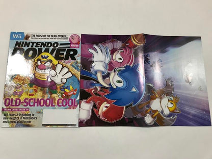 NINTENDO POWER GAMER MAGAZINE VOLUME 233 WITH POSTER - WARIO LAND SHAKE IT