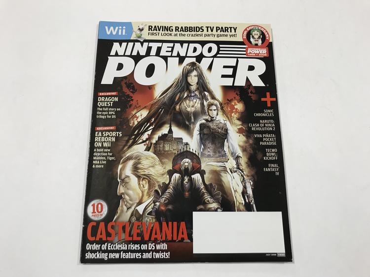 NINTENDO POWER GAMER MAGAZINE VOLUME 230 NO POSTER - CASTLEVANIA ORDER OF ECCLESIA