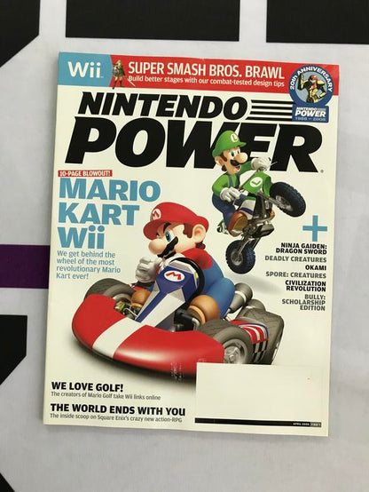 NINTENDO POWER GAMER MAGAZINE VOLUME 227 - MARIO KART WII