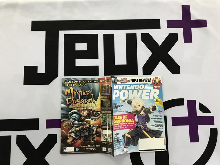 NINTENDO POWER GAMER MAGAZINE VOLUME 226 WITH POSTER - TALES OF SYMPHONIA DAWN OF THE NEW WORLD