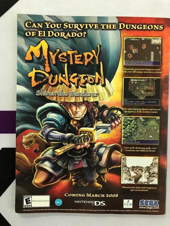 NINTENDO POWER GAMER MAGAZINE VOLUME 226 WITH POSTER - TALES OF SYMPHONIA DAWN OF THE NEW WORLD