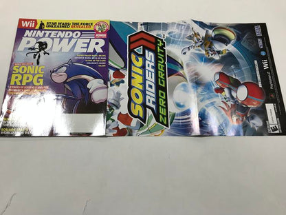 NINTENDO POWER GAMER MAGAZINE VOLUME 225 WITH POSTER - SONIC CHRONICLES DARK BROTHERHOOD