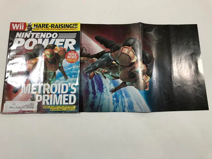 NINTENDO POWER GAMER MAGAZINE VOLUME 219 WITH POSTER - METROID PRIME 3 CORRUPTION